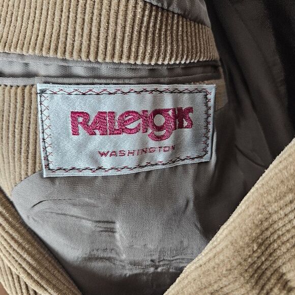 Raleighs Corduroy Collection Mens Blazer Sport Coat Jacket Tortoiseshell 2 Butto - Picture 3 of 8